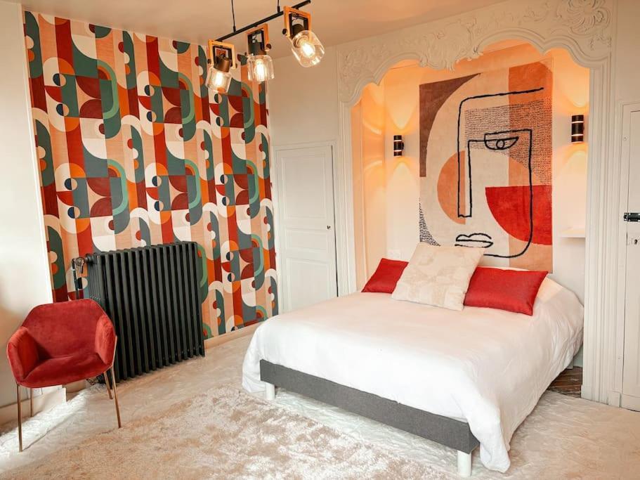Appartement Cote Jardin - Centre Alençon Esterno foto